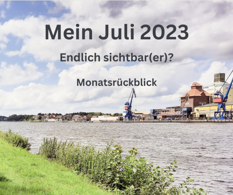 Read more about the article Mein Juli 2023 – Endlich sichtbar(er)?